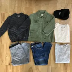 秋物！男の子116〜122 ZARAなど　まとめ売り7点