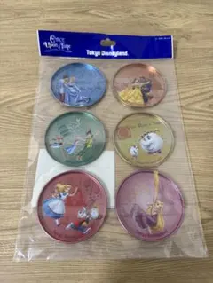 新品未使用　ディズニーランド　コースターセット　6種類