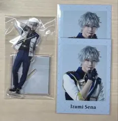 あんステ チェクメ 瀬名泉 高崎翔太 アクスタ チェキ