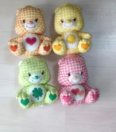 ケアベア☆ぬいぐるみ☆４点☆まとめ売り