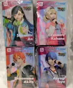 ☆ビビバス コンプ☆SEGA デスクトップコレクション フィギュア全4種