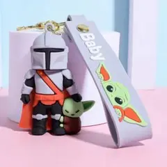 値下げ　マンダロリアン　グローグー　キーホルダー　STARWARS　ベビーヨーダ
