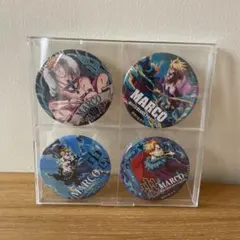 ワンピース マルコ 缶バッジ 4種セット