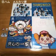 最終値下　北海道日本ハムファイターズ　日ハム　クリアファイル4枚　クリアトレカ