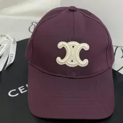 CELINE トリオンフ キャップ モカ M - メルカリ