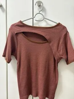 デザイン T シャツ【2WAY】w closet プルオーバー スリットのサムネイル