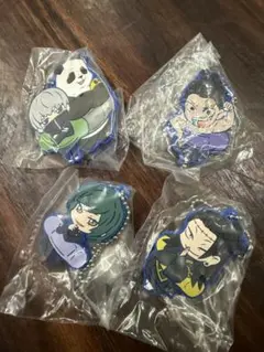呪術廻戦キャラばんちょうこう　ラバーストラップ4個セット