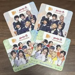 ウェンディーズ コースター ラムネ商店街 Milky Monster