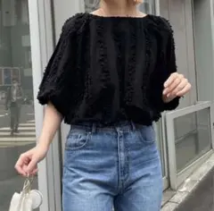 CAPRICIEUX LE'MAGE フリンジブラウスのサムネイル