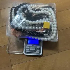 silver 刻印 パール 真珠 ネックレス