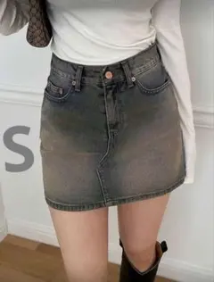 SHEIN DAZY デニムミニスカート　Sサイズ