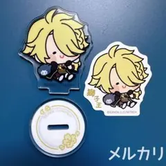 刀剣乱舞 んまほっぺ ミニアクリルスタンド ステッカー 獅子王 ファミマ