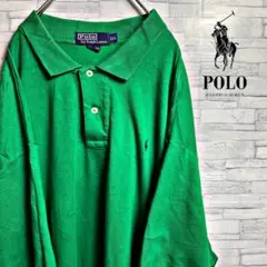 【US輸入】Polo Ralph Lauren(ポロ)ポロシャツ【メンズ2XL】