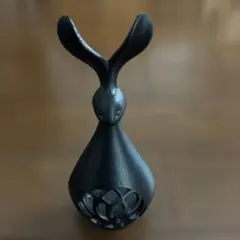 南部鉄器　キャンドルスタンド　ウサギのサムネイル
