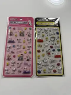 立体シール スヌーピーPUKUPUKU SEAL