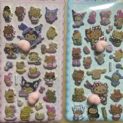 日焼け サンリオキャラクターズ お尻シール ギャルキティ 2セット ハローキティ