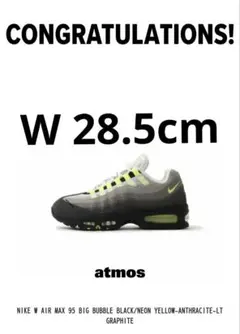 【W28.5】W NIKE AIR MAX 95 BIG BUBBLE NEON