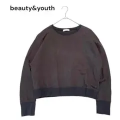 beauty&youth ユナイテッドアローズクロップドドルマンプルオーバー