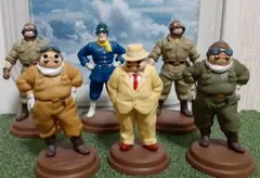 紅の豚　ポーズがいっぱいコレクション　コンプリート6種　スタジオジブリ ジブリグッズ 紅の豚 ポーズがいっぱいデラックス ポルコ