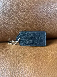 COACH バッグチャーム キーホルダー コーチ ブラック 美品