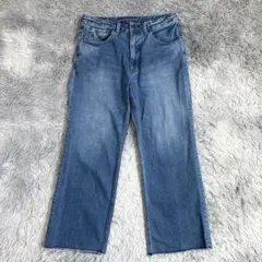 CePo craft セポクラフト ワイドジーンズ カットオフ セルビッチのサムネイル