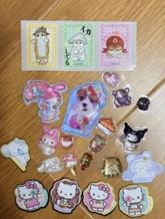 ボンボンドロップシール キャラクターシール おすそわけ セット おすそ分け