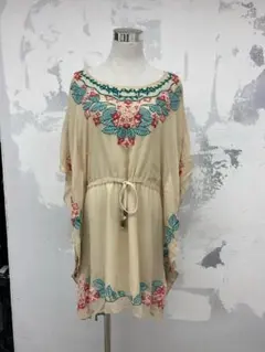 グレースコンチネンタル　刺繍　チュニックワンピース