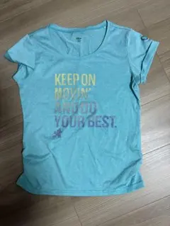Disney 半袖Tシャツ ライトブルー Mサイズ