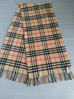 Burberry チェック柄 カシミヤ マフラー