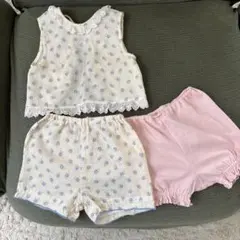YUMI KATSURA BABY ワンピース風セットアップ　80のサムネイル