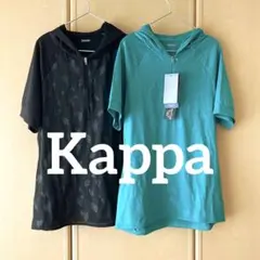 新品 未使用　Kappa カッパ　レディース　フード付き半袖シャツ　Mサイズ