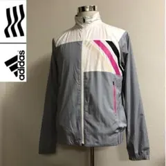 アディダスゴルフ★CLIMA WARM ジャケット グレー Lサイズ