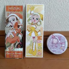 おジャ魔女ロングステッカー＆缶