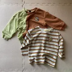 moimoln モイモルン　Tシャツ 長袖 秋冬 保育園着　2点セット