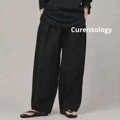 カレンソロジー コットンリネンドロストパンツ ブラック - メルカリ