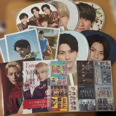 King & Prince 平野紫耀うちわCD特典シールクリアファイルまとめ売り