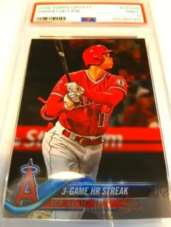 【PSA10】世界で19枚　大谷翔平 前半戦ラストHR topps カード PSA10】世界で19枚 大谷翔平 前半戦ラストHR topps カード - メルカリ