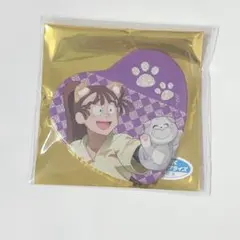 忍たま乱太郎　ハート缶バッジ　尾浜勘右衛門　ナンジャタウン　ナンジャ　忍たま