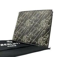 未使用 Berluti マコレ 二つ折り財布 カリグラフィ スタンプ 袋付きのサムネイル
