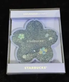 スターバックス　SAKURA2026コースターエアリーブルー　スタバ桜