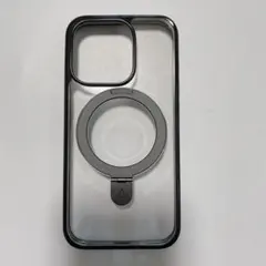 iPhone 15 pro スマホケース　クリア　黒