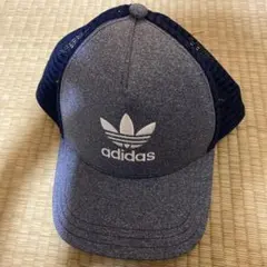 adidas トラッカーハット グレー/ネイビー OSFM