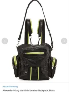 美品Alexander Wangアレキサンダーワン レザーリュックバックパックのサムネイル