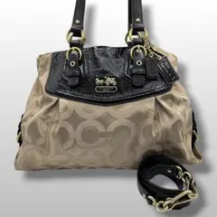 美品 COACH shoulder bag madison 2way y2k