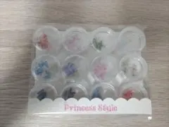 ミニバタフライ デコレーションパーツ 12色×5個