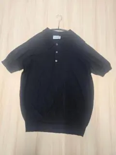 JOHNSMEDLEY ジョンスメドレー 半袖ニットポロシャツ L