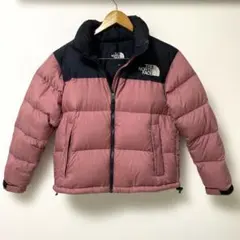 THE NORTH FACE ダウンジャケット ピンク/ブラック　Ｍ