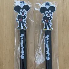 キュービックマウス ディズニー　ミッキー　シャープペン 2本セット
