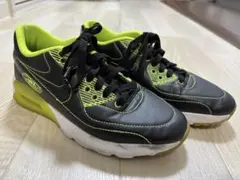 NIKE エア スニーカー ブラック/ライム