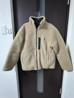 KANGOL ボアジャケット ブラウン リバーシブル